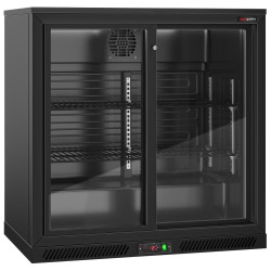 Барная холодильная витрина GGM Gastro BKTSTG220N (Black) Thumb