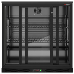 Барная холодильная витрина GGM Gastro BKTSTG220N (Black) Thumb