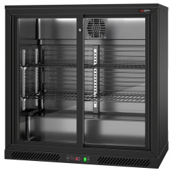 Барная холодильная витрина GGM Gastro BKTSTG220N (Black) Thumb