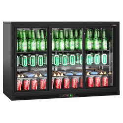 Барная холодильная витрина GGM Gastro BKTSTG320NN (Black) Thumb