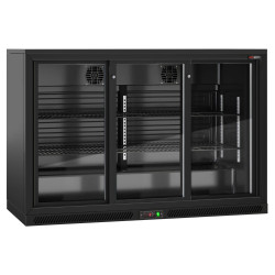 Барная холодильная витрина GGM Gastro BKTSTG320NN (Black) Thumb