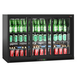 Барная холодильная витрина GGM Gastro BKTSTG320NN (Black)