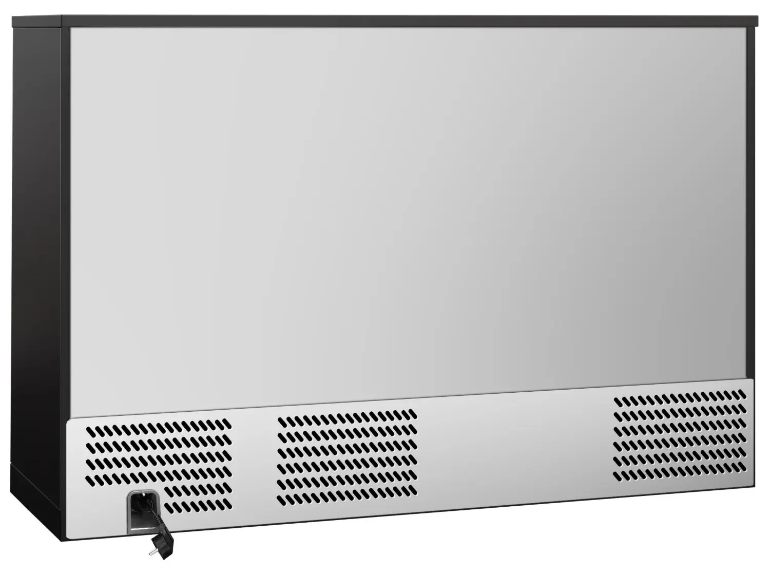 Барная холодильная витрина GGM Gastro BKTSTG320NN (Black) - 6