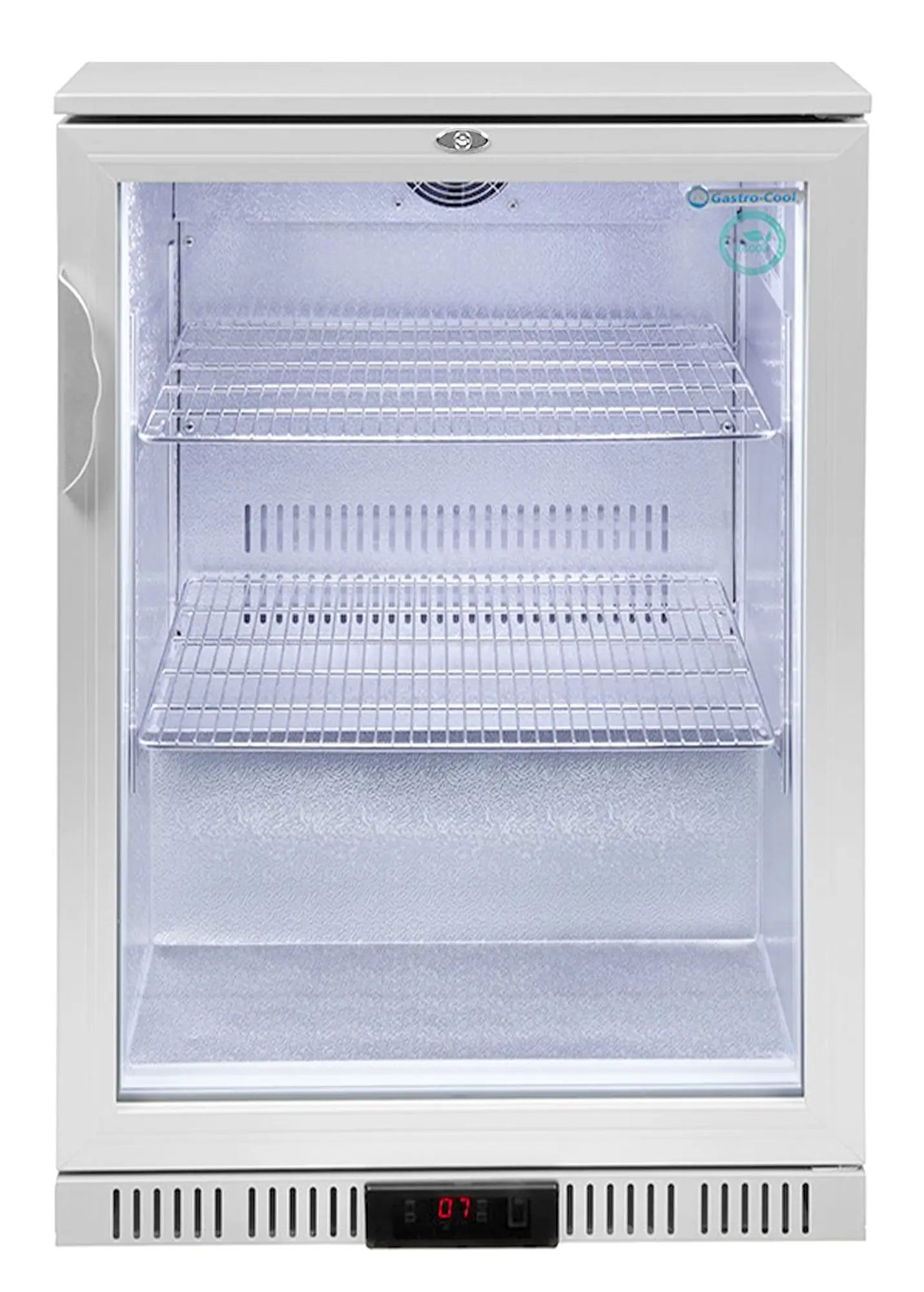 Барная холодильная витрина GGM Gastro-Cool 215403 (Silver) - 3