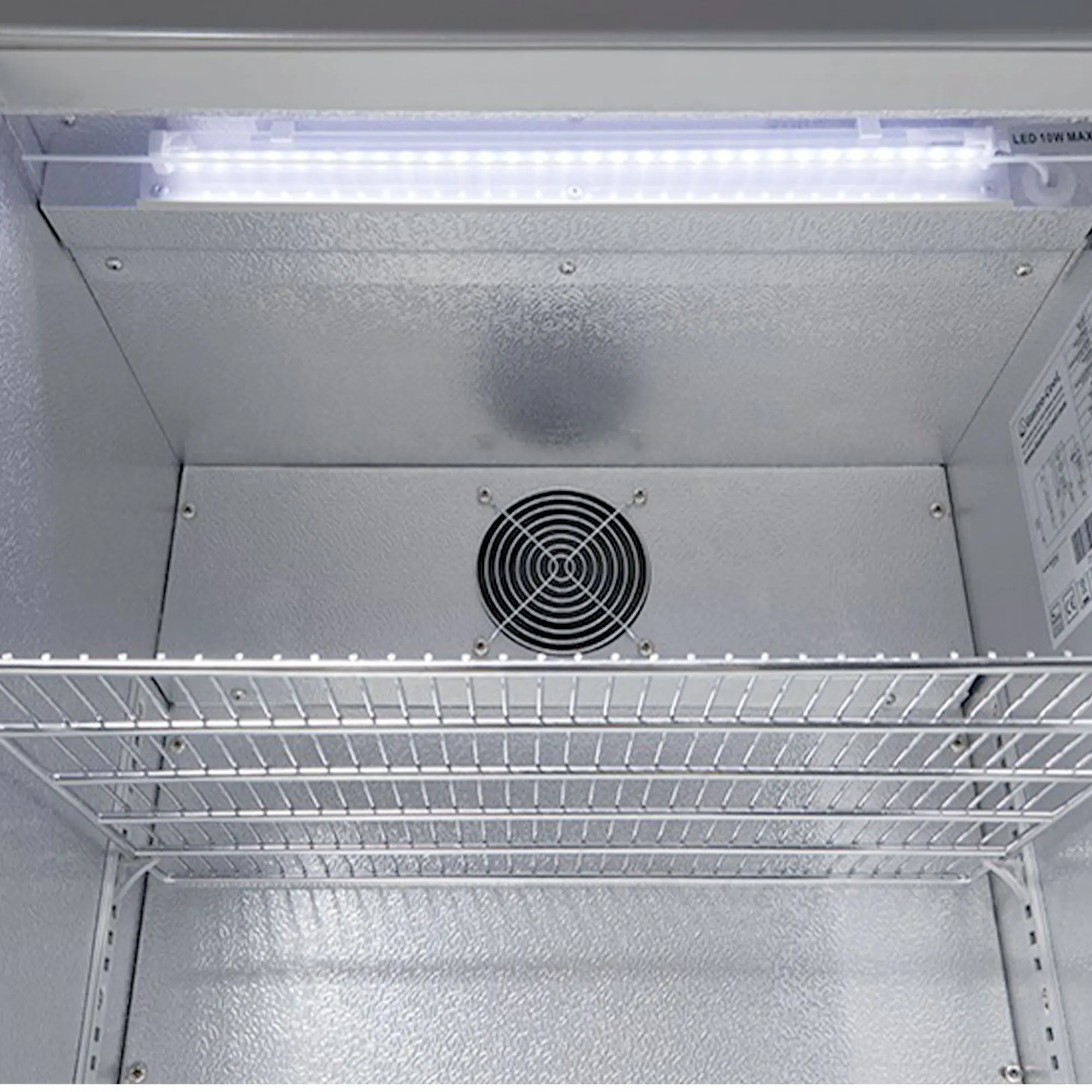 Барная холодильная витрина GGM Gastro-Cool 215403 (Silver) - 7