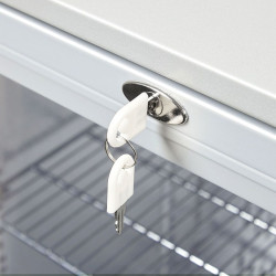 Барная холодильная витрина GGM Gastro-Cool 215403 (Silver) Thumb