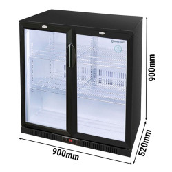 Барная холодильная витрина GGM Gastro-Cool 216103 (Black) Thumb