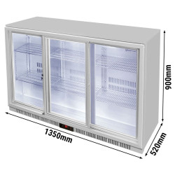 Барная холодильная витрина GGM Gastro-Cool 217402 (Silver) Thumb