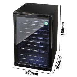 Барная холодильная витрина GGM Gastro-Cool 248100 (Black) Thumb