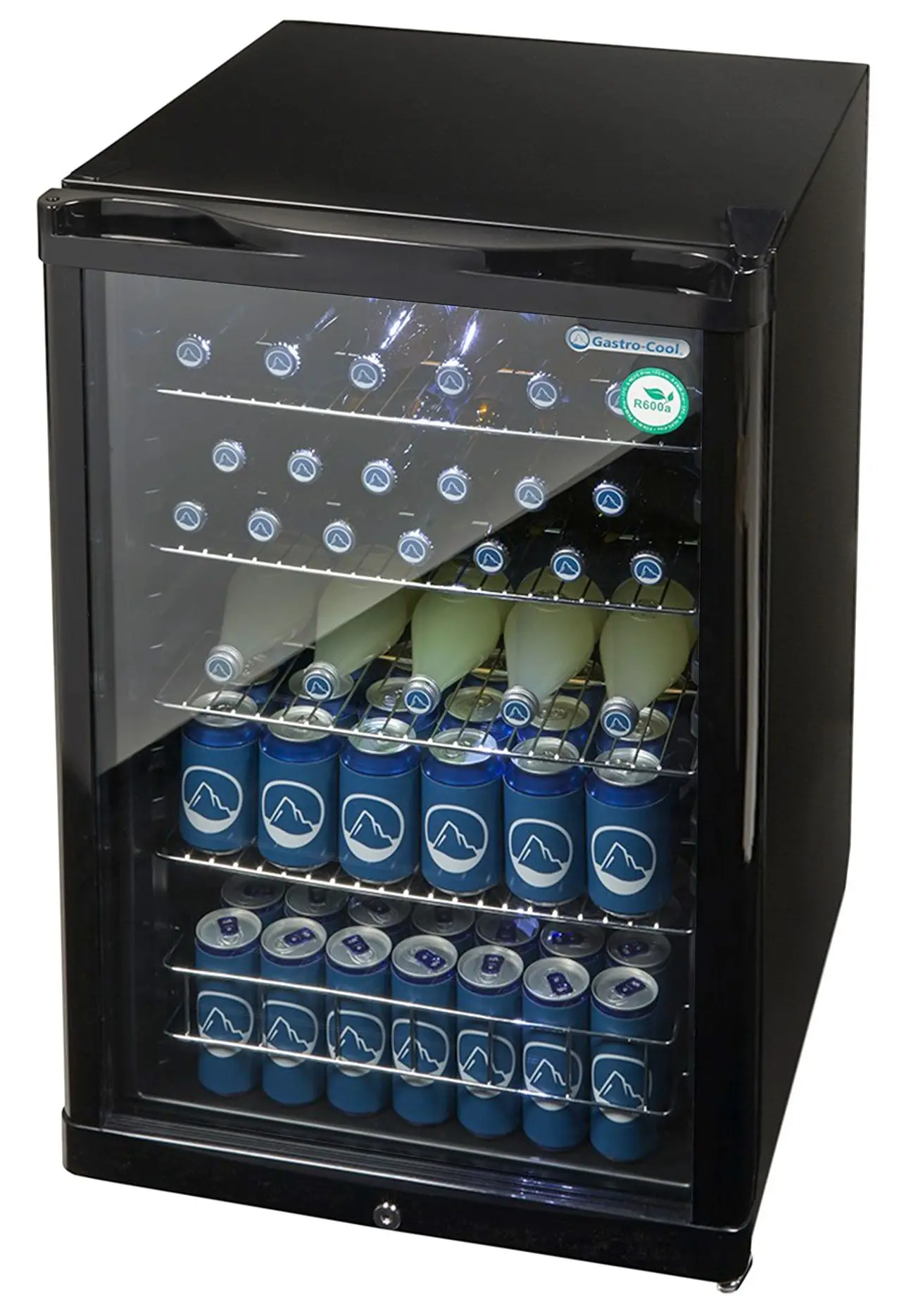 Барная холодильная витрина GGM Gastro-Cool 248100 (Black)