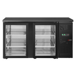Барная холодильная витрина GGM Gastro KTGTH145 (Black) Thumb