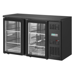 Барная холодильная витрина GGM Gastro KTGTH145 (Black) Thumb