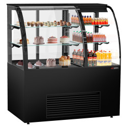 Демонстрационная холодильная витрина GGM Gastro KUTAL141N (Black)