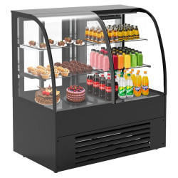 Vitrina frigorifica de prezentare GGM Gastro KUTSE141 (Black) Thumb