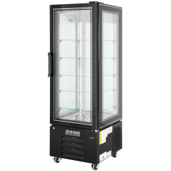Vitrina frigorifica de prezentare GGM Gastro PKVH340 (Black) Thumb