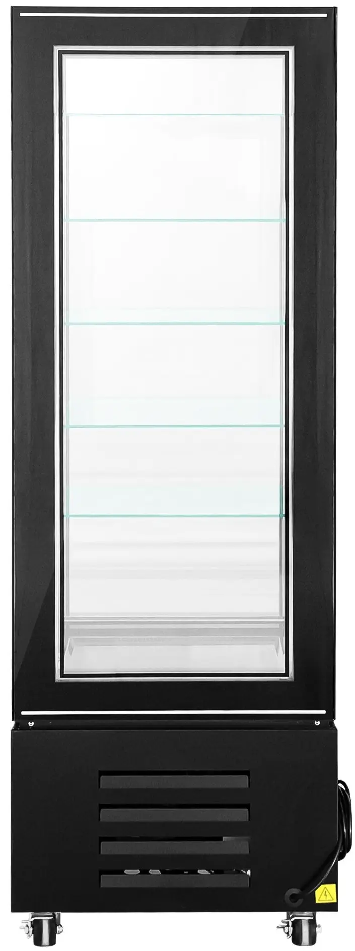 Vitrina frigorifica de prezentare GGM Gastro PKVH340 (Black) - 4
