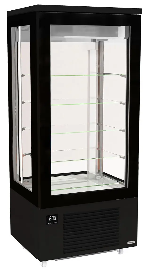 Демонстрационная холодильная витрина GGM Gastro PVF400 (Black) - 2