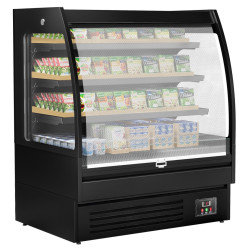 Vitrina frigorifica de prezentare GGM Gastro WKBL128R (Black) Thumb