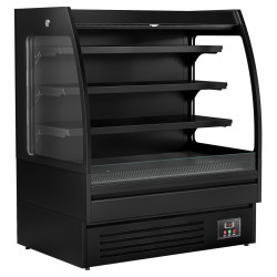 Vitrina frigorifica de prezentare GGM Gastro WKBL128R (Black) Thumb