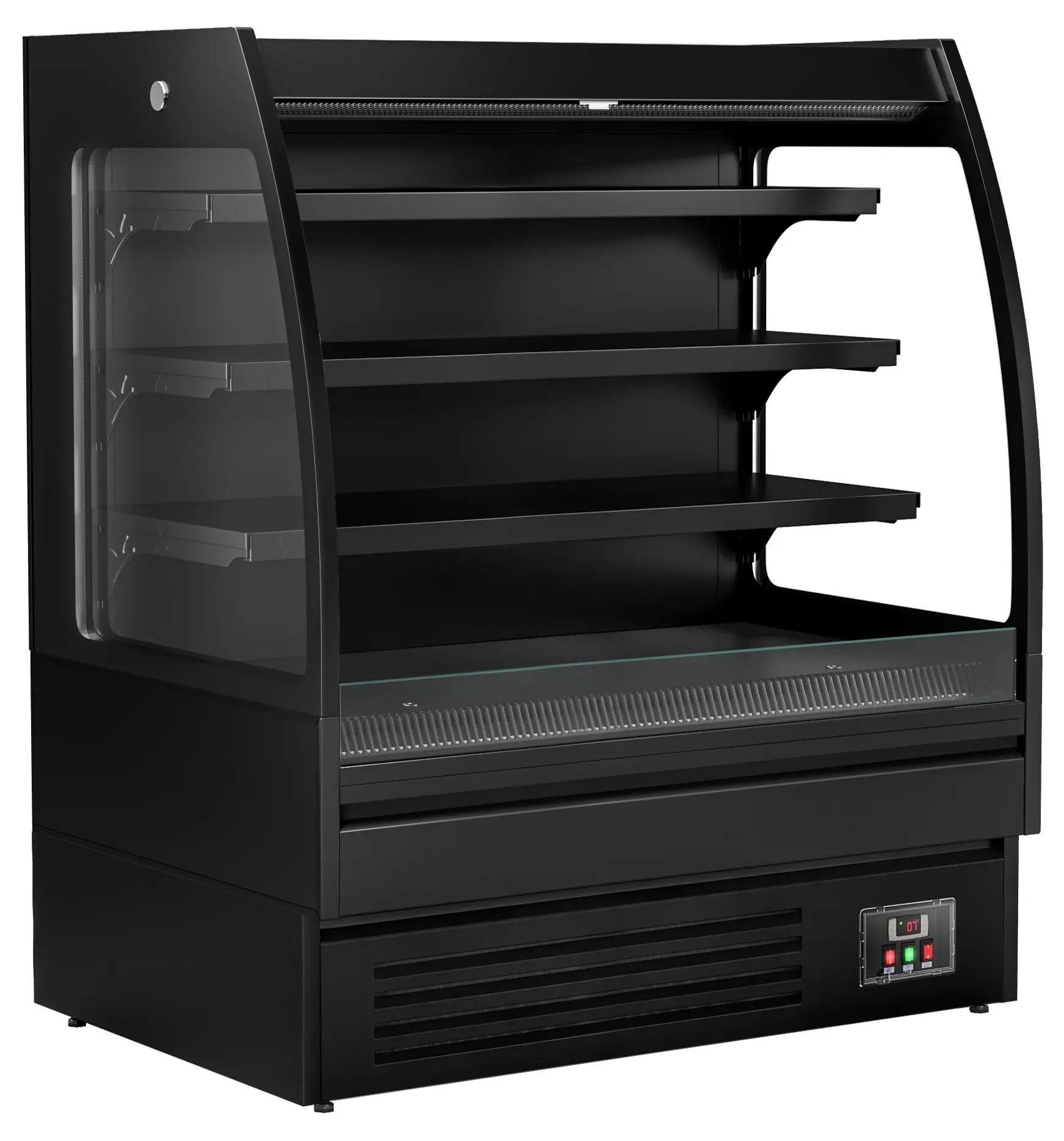 Vitrina frigorifica de prezentare GGM Gastro WKBL128R (Black) - 4
