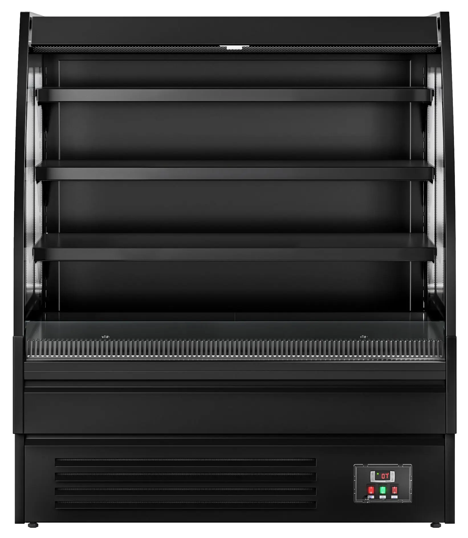 Vitrina frigorifica de prezentare GGM Gastro WKBL128R (Black) - 5
