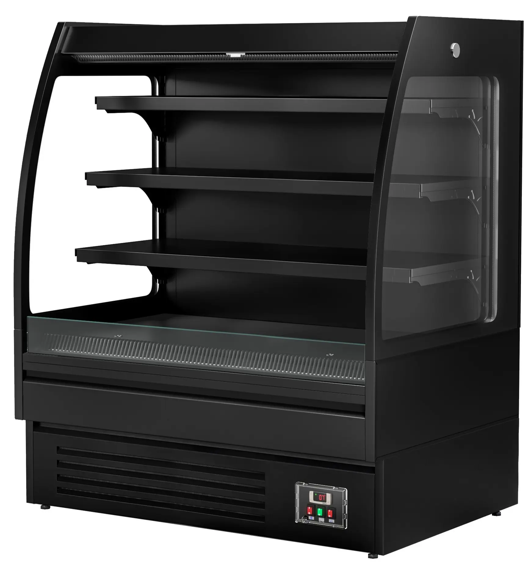 Vitrina frigorifica de prezentare GGM Gastro WKBL128R (Black) - 6