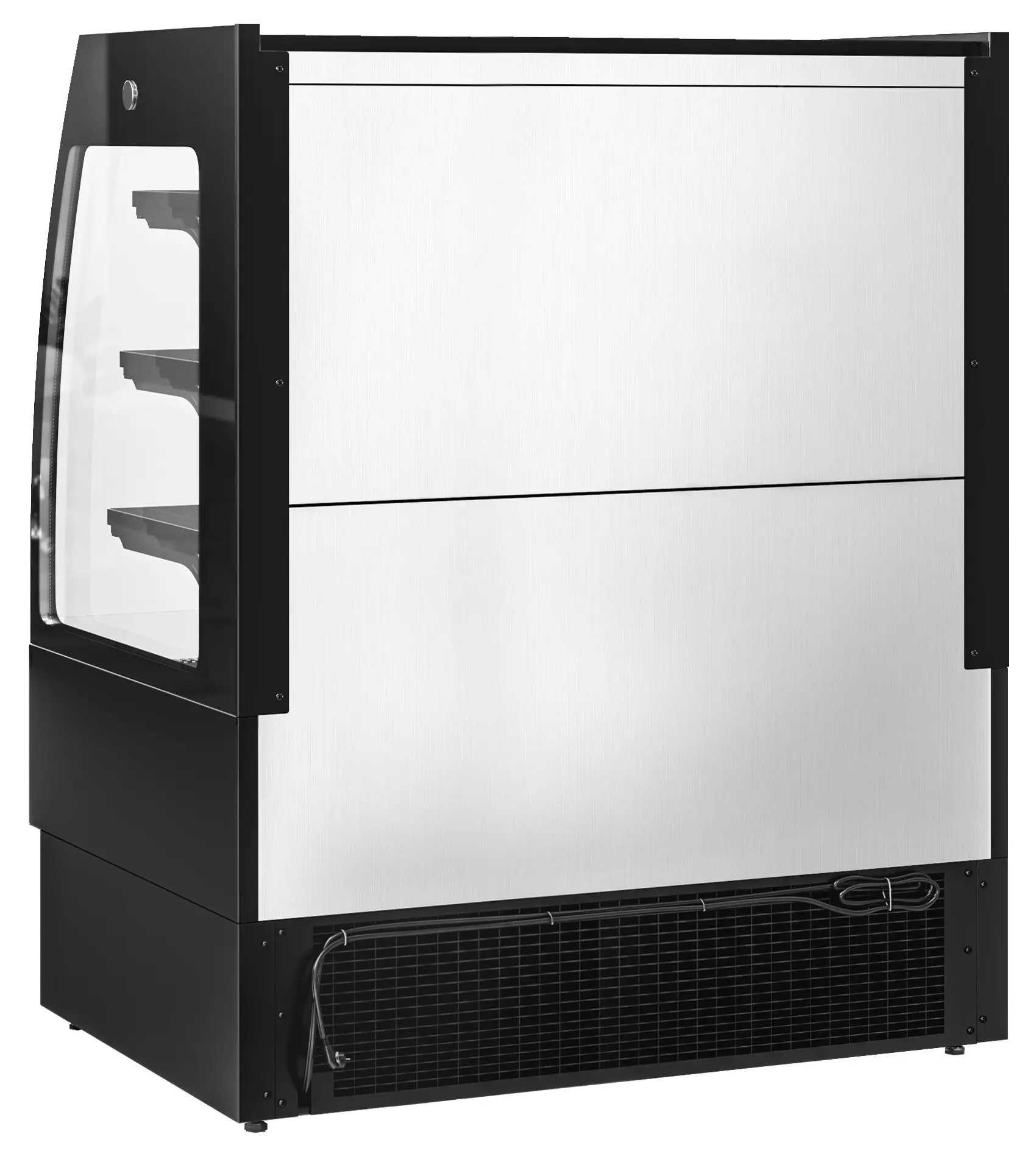 Vitrina frigorifica de prezentare GGM Gastro WKBL128R (Black) - 7