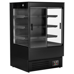 Демонстрационная холодильная витрина GGM Gastro WKBL98ESD (Black) Thumb