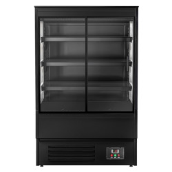 Демонстрационная холодильная витрина GGM Gastro WKBL98ESD (Black) Thumb