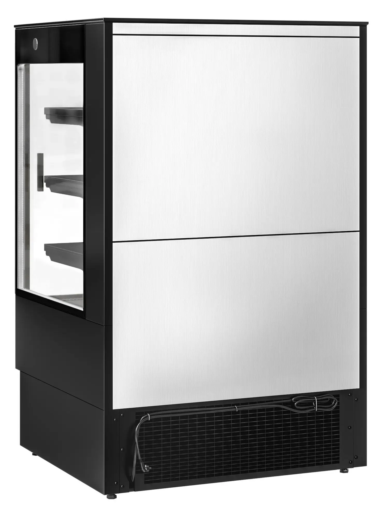 Демонстрационная холодильная витрина GGM Gastro WKBL98ESD (Black) - 5