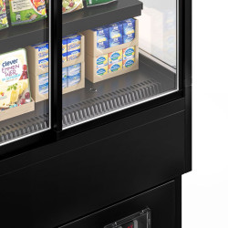Демонстрационная холодильная витрина GGM Gastro WKBL98ESD (Black) Thumb