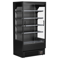 Демонстрационная холодильная витрина GGM Gastro WKBLS107 (Black) Thumb