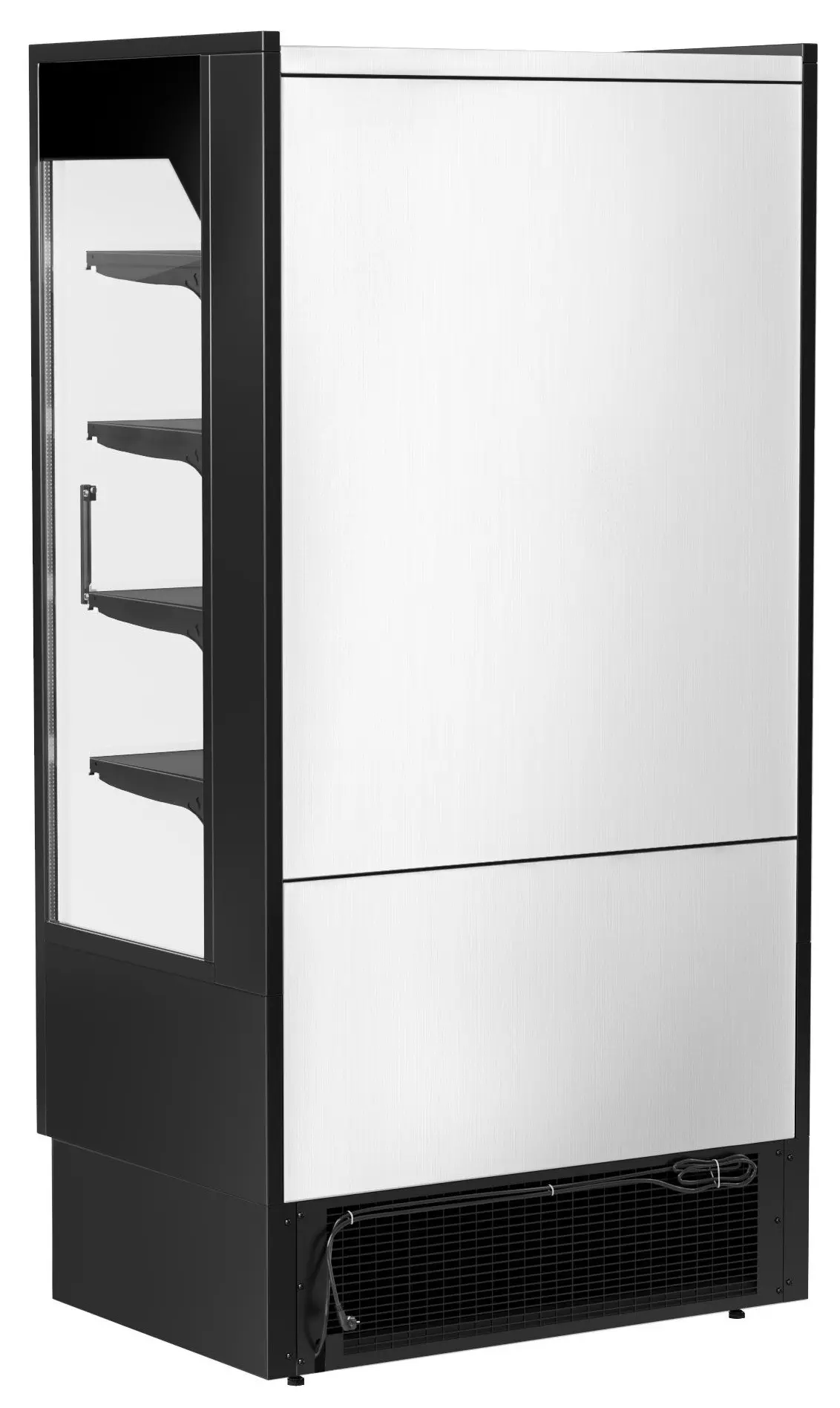 Демонстрационная холодильная витрина GGM Gastro WKBLS107 (Black) - 5
