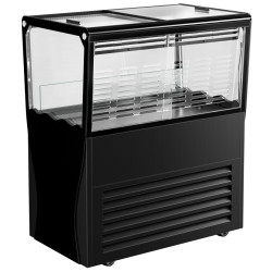 Холодильная промо-витрина GGM Gastro KIBL730 (Black) Thumb