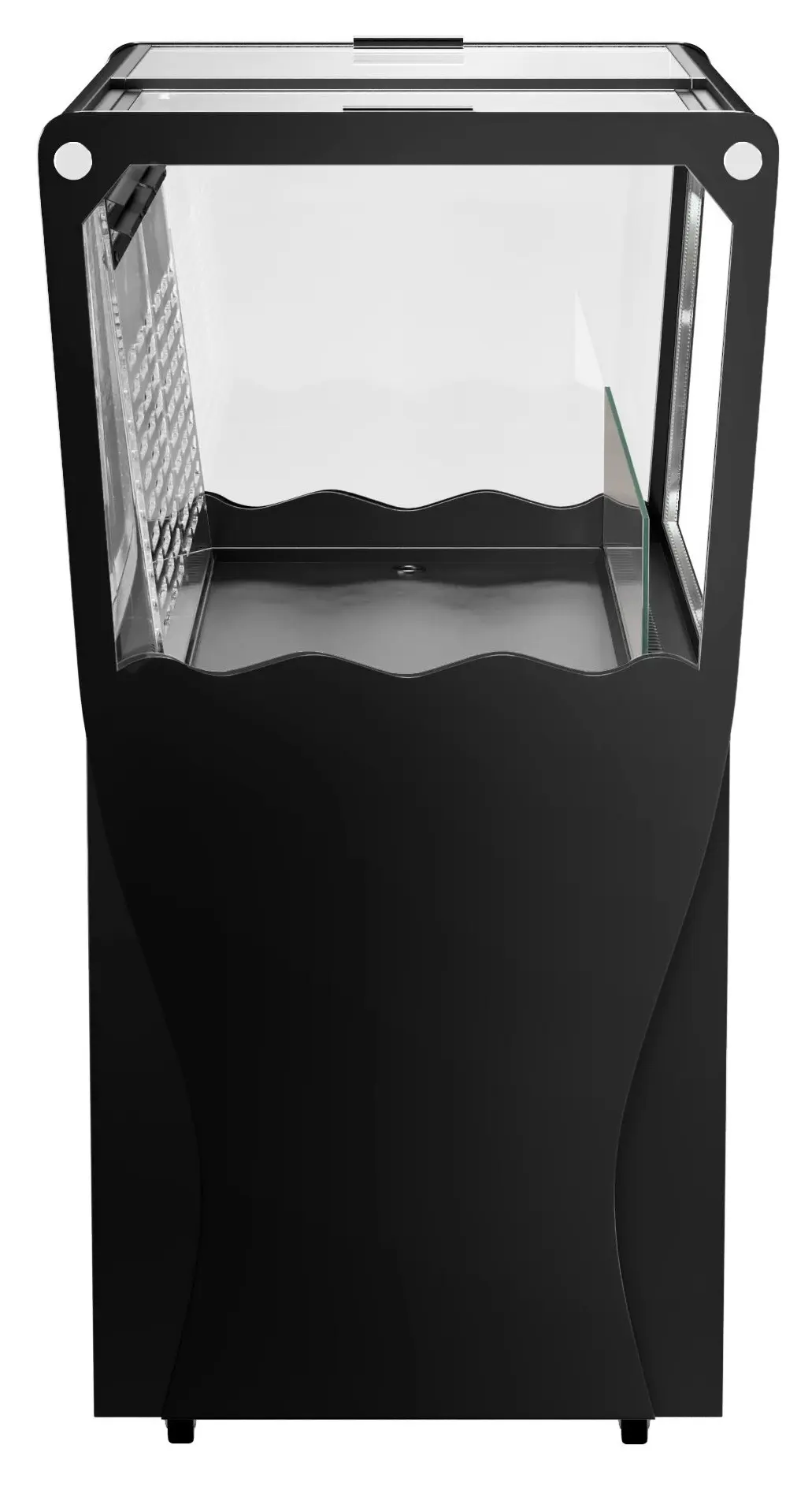 Холодильная промо-витрина GGM Gastro KIBL730 (Black) - 6