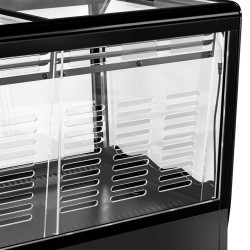 Холодильная промо-витрина GGM Gastro KIBL730 (Black) Thumb