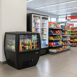 Vitrina frigorifica pentru sticle GGM Gastro KTHS809 (Black) Thumb