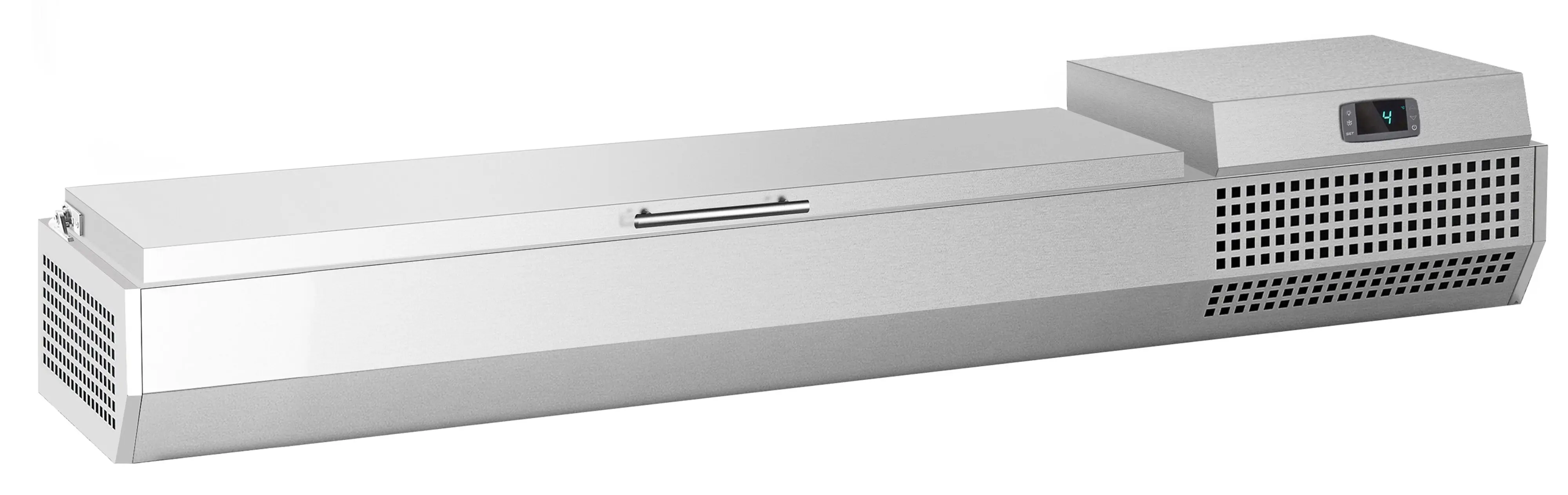 Холодильная витрина для ингредиентов GGM Gastro AEI134 (Inox) - 3
