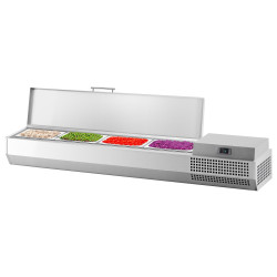 Холодильная витрина для ингредиентов GGM Gastro AEI134 (Inox) Thumb