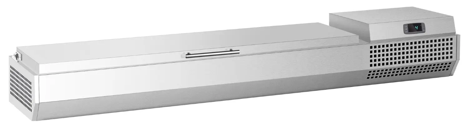 Холодильная витрина для ингредиентов GGM Gastro AEI153 (Inox) - 3