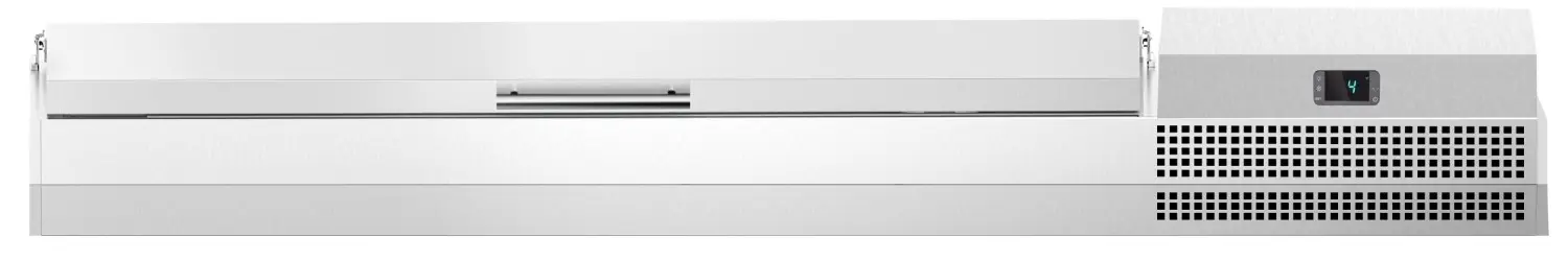 Холодильная витрина для ингредиентов GGM Gastro AEI153 (Inox) - 7