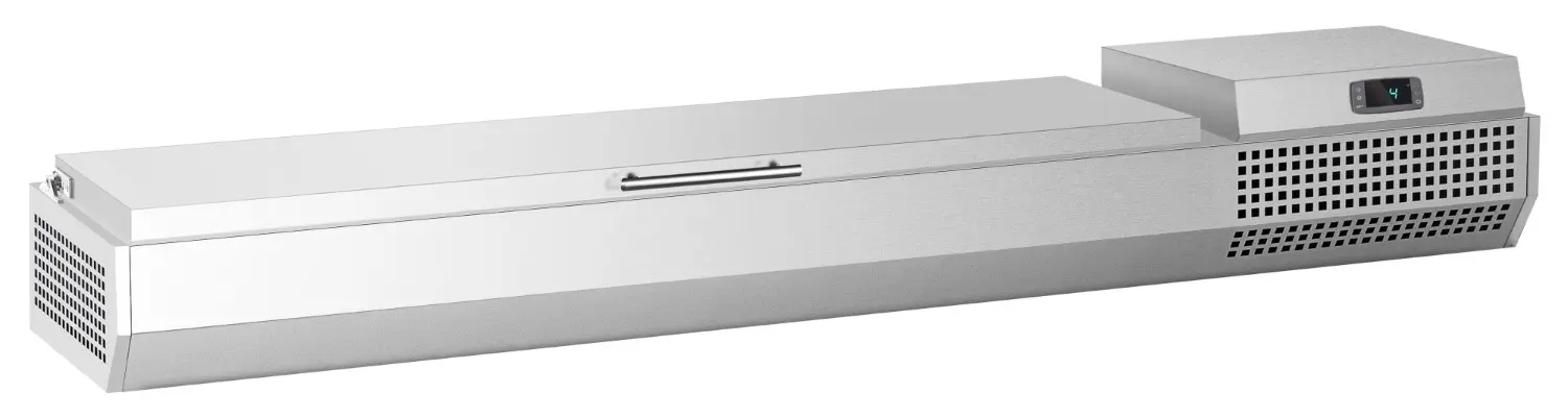 Холодильная витрина для ингредиентов GGM Gastro AEI154 (Inox) - 3