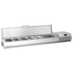 Холодильная витрина для ингредиентов GGM Gastro AEI173 (Inox) Thumb