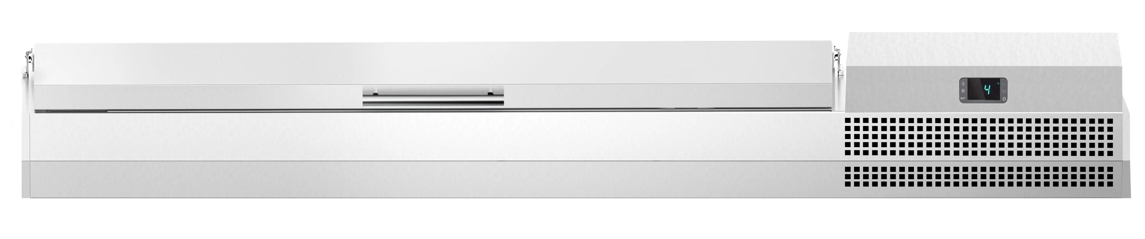 Холодильная витрина для ингредиентов GGM Gastro AEI173 (Inox) - 4