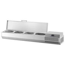 Холодильная витрина для ингредиентов GGM Gastro AEI173 (Inox) Thumb