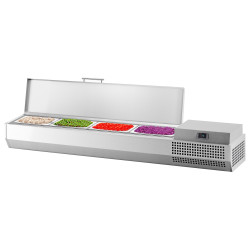 Холодильная витрина для ингредиентов GGM Gastro AEI173 (Inox) Thumb