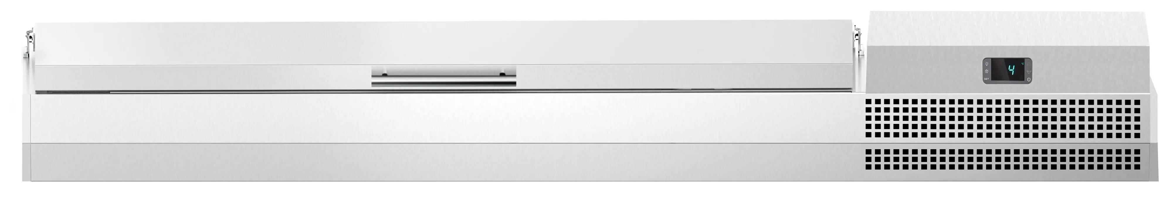 Холодильная витрина для ингредиентов GGM Gastro AEI174 (Inox) - 4