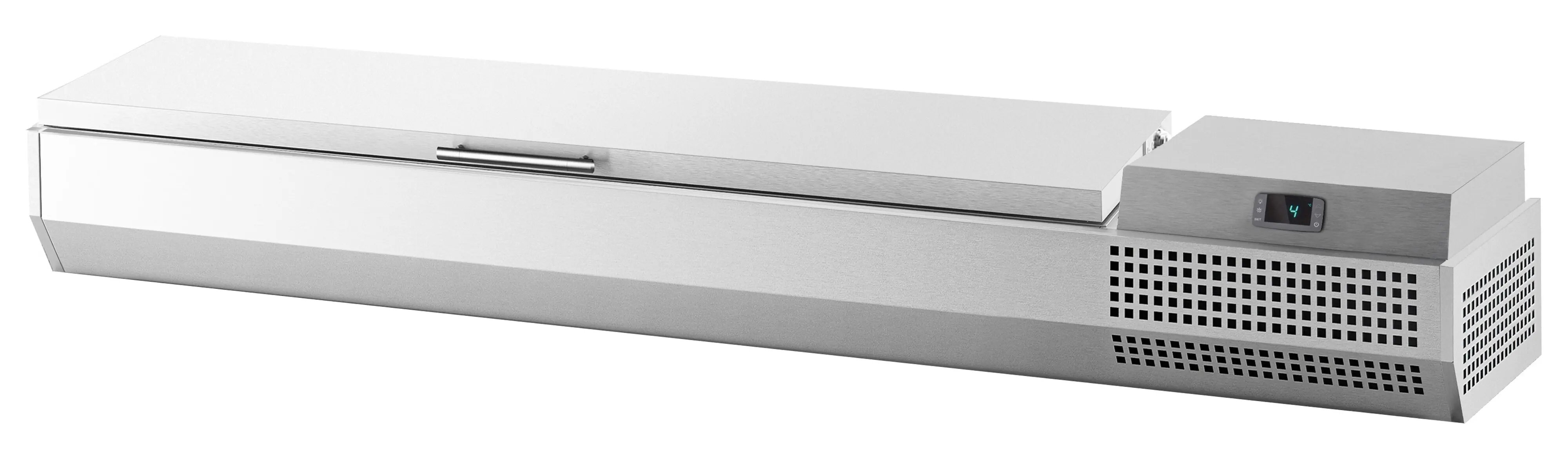 Холодильная витрина для ингредиентов GGM Gastro AEI174 (Inox) - 5