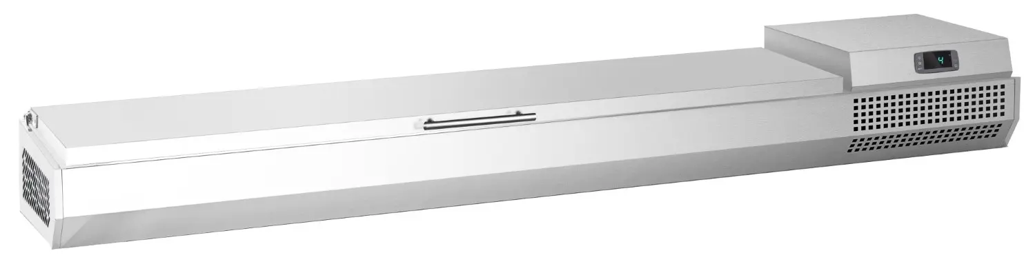 Холодильная витрина для ингредиентов GGM Gastro AEI203 (Inox) - 3