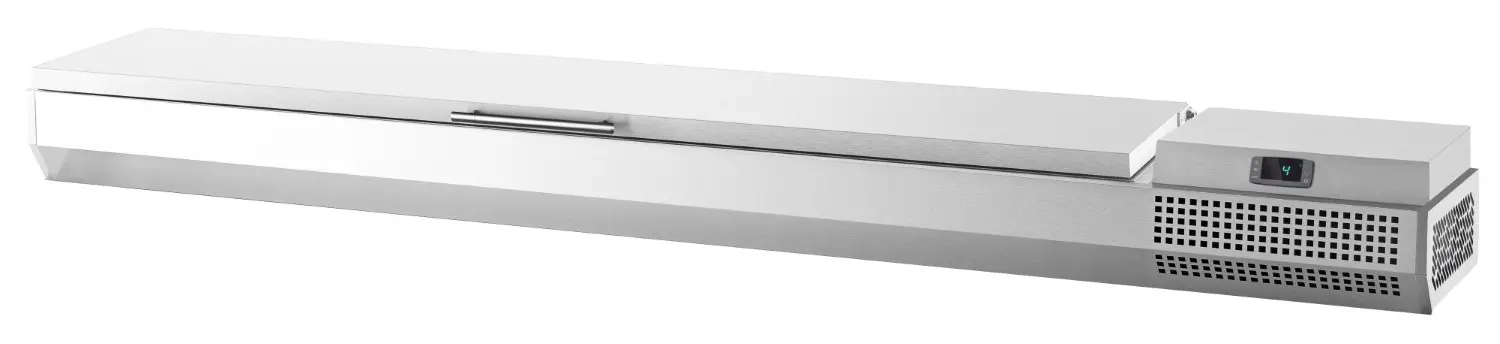 Холодильная витрина для ингредиентов GGM Gastro AEI203 (Inox) - 6